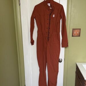 Topo Designs terracotta jumpsuit